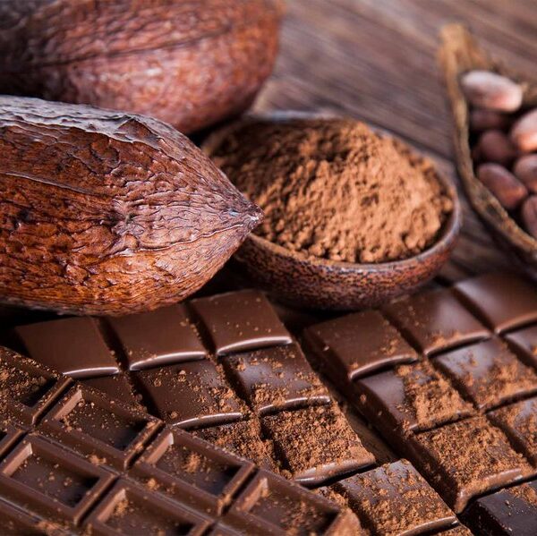 مسحوق كاكاو بدون سكر