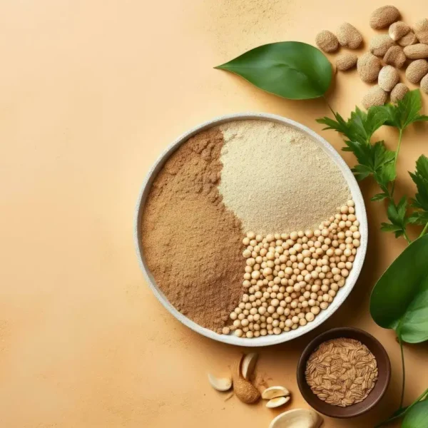 بودرة البروتين النباتي 