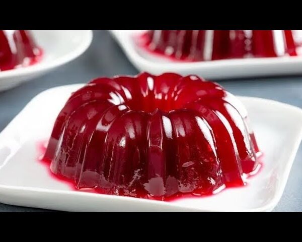 جيلي طري بنكهة الألو