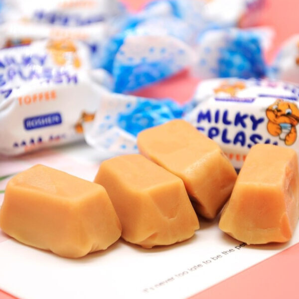 قائمة مواد تصنيع التافي بالحليب