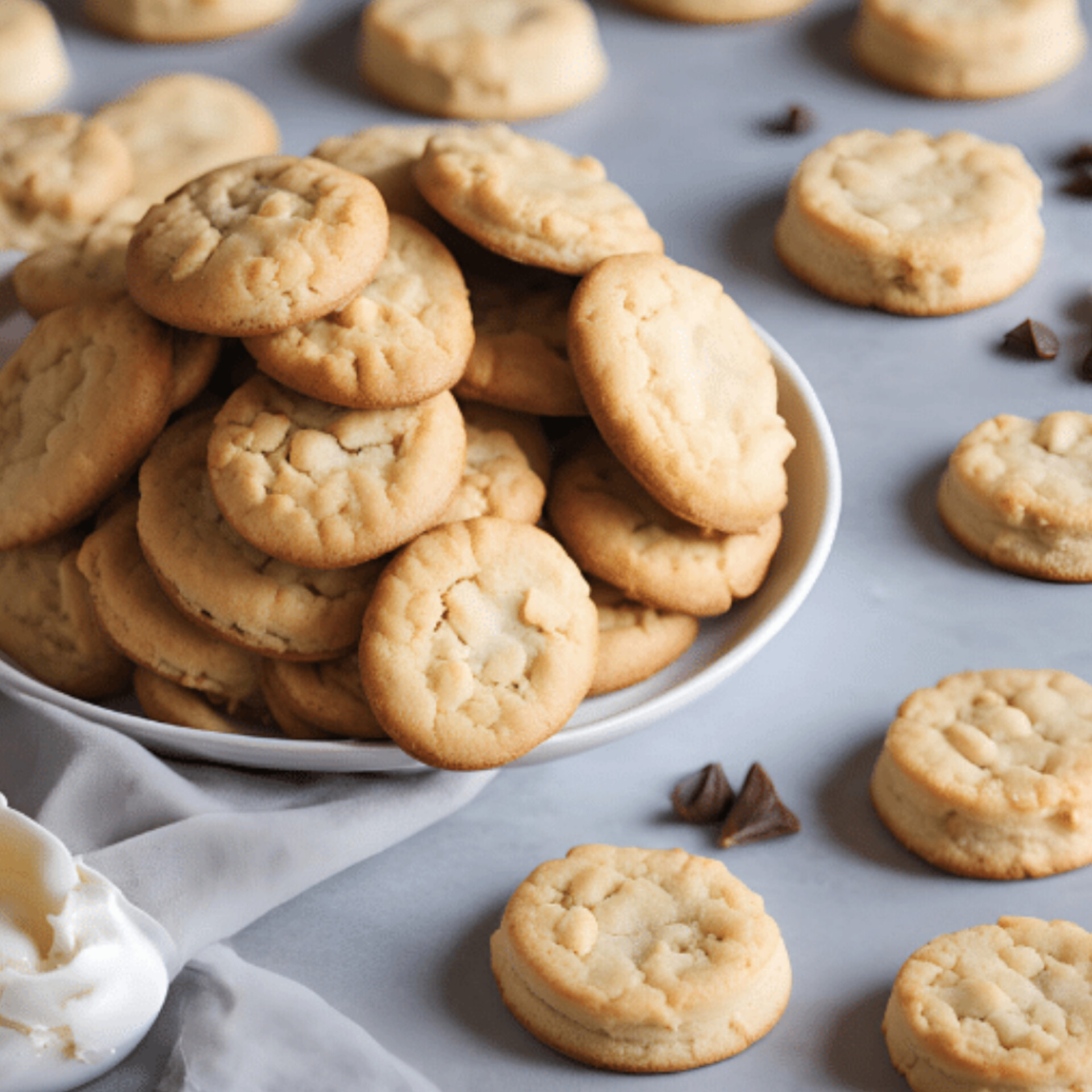 ما الذي يجعل البسكويت قاسياً؟