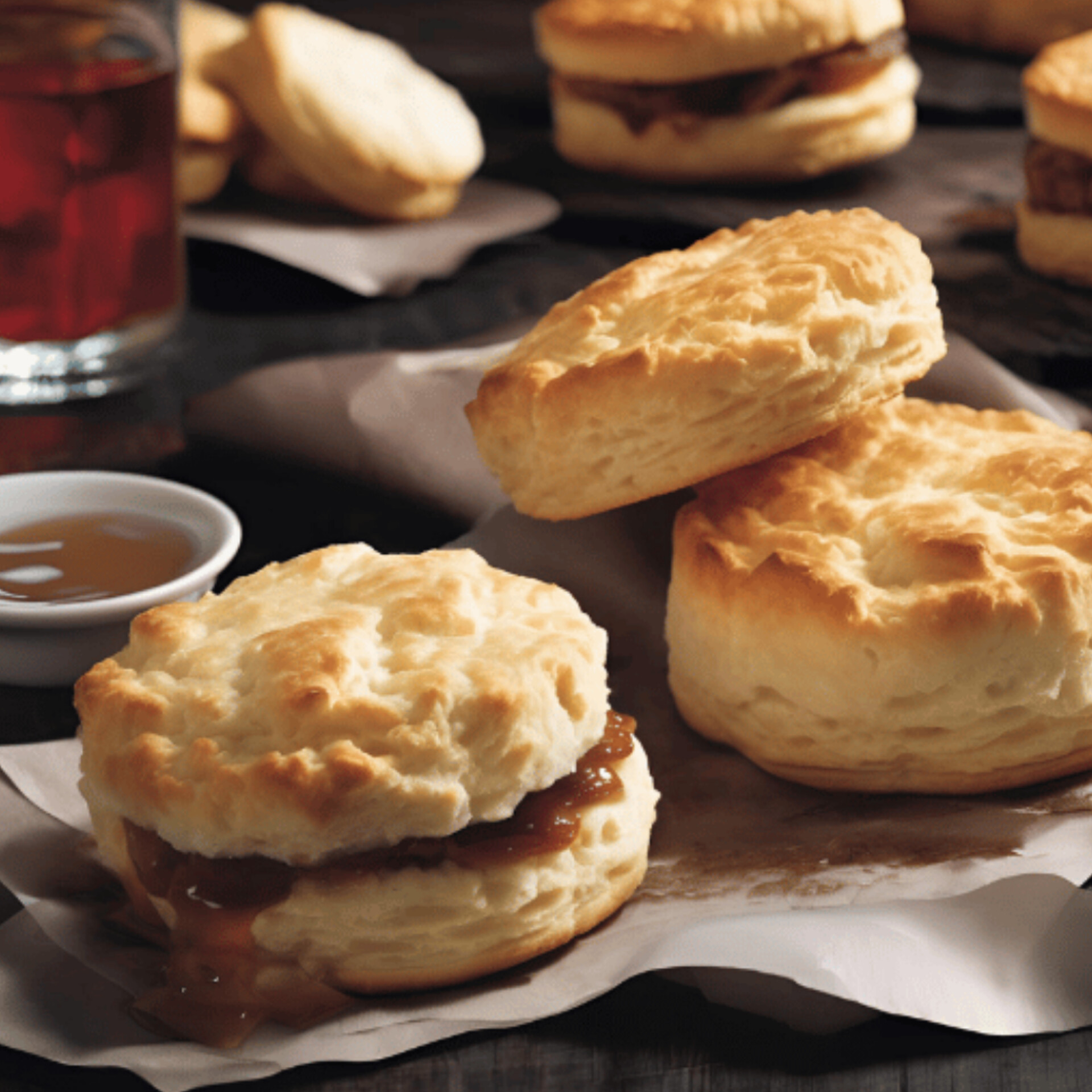 ما هي المواد المستخدمة في صنع البسكويت؟