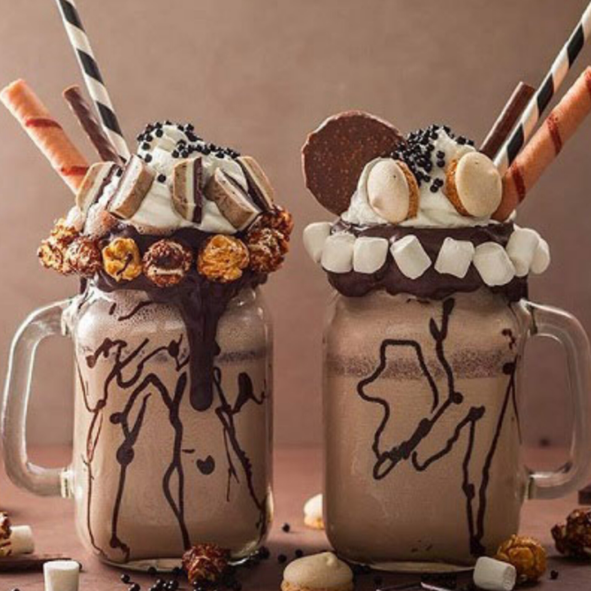 قائمة المواد الأولية لتطوير مشروبات الشوكولاتة النباتية