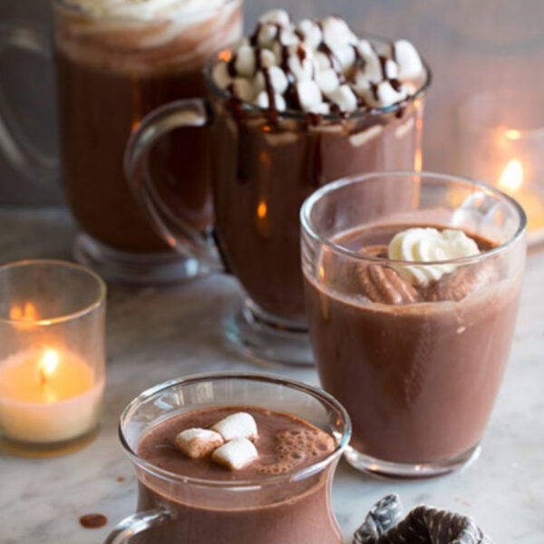 قائمة المواد الأولية لصناعة مشروبات الشوكولاتة بنكهات متعددة