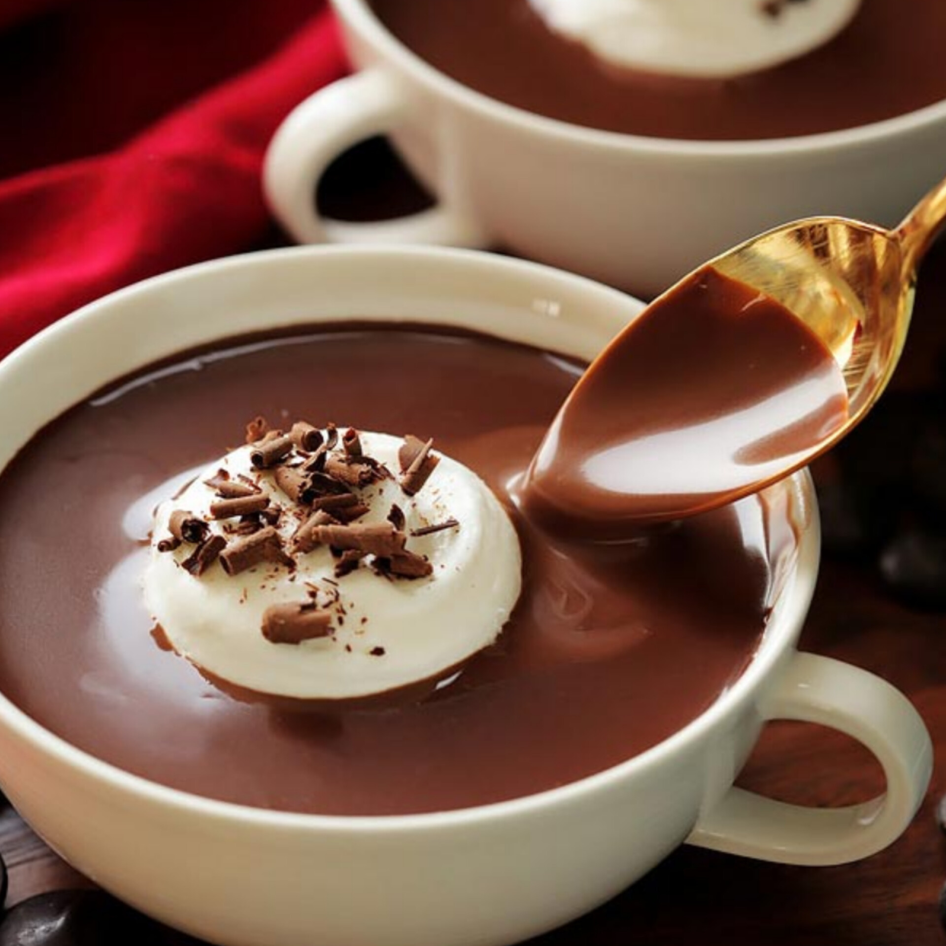 كيفية ضبط لزوجة الشوكولاتة الساخنة