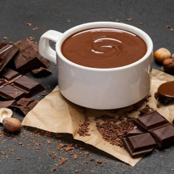 قائمة المواد الأولية لتحضير مشروبات الشوكولاتة الساخنة