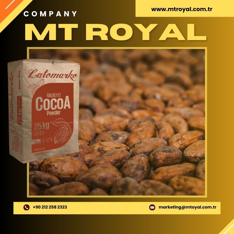 أفضل بودرة كاكاو للمصانع الغذائية في فلسطين