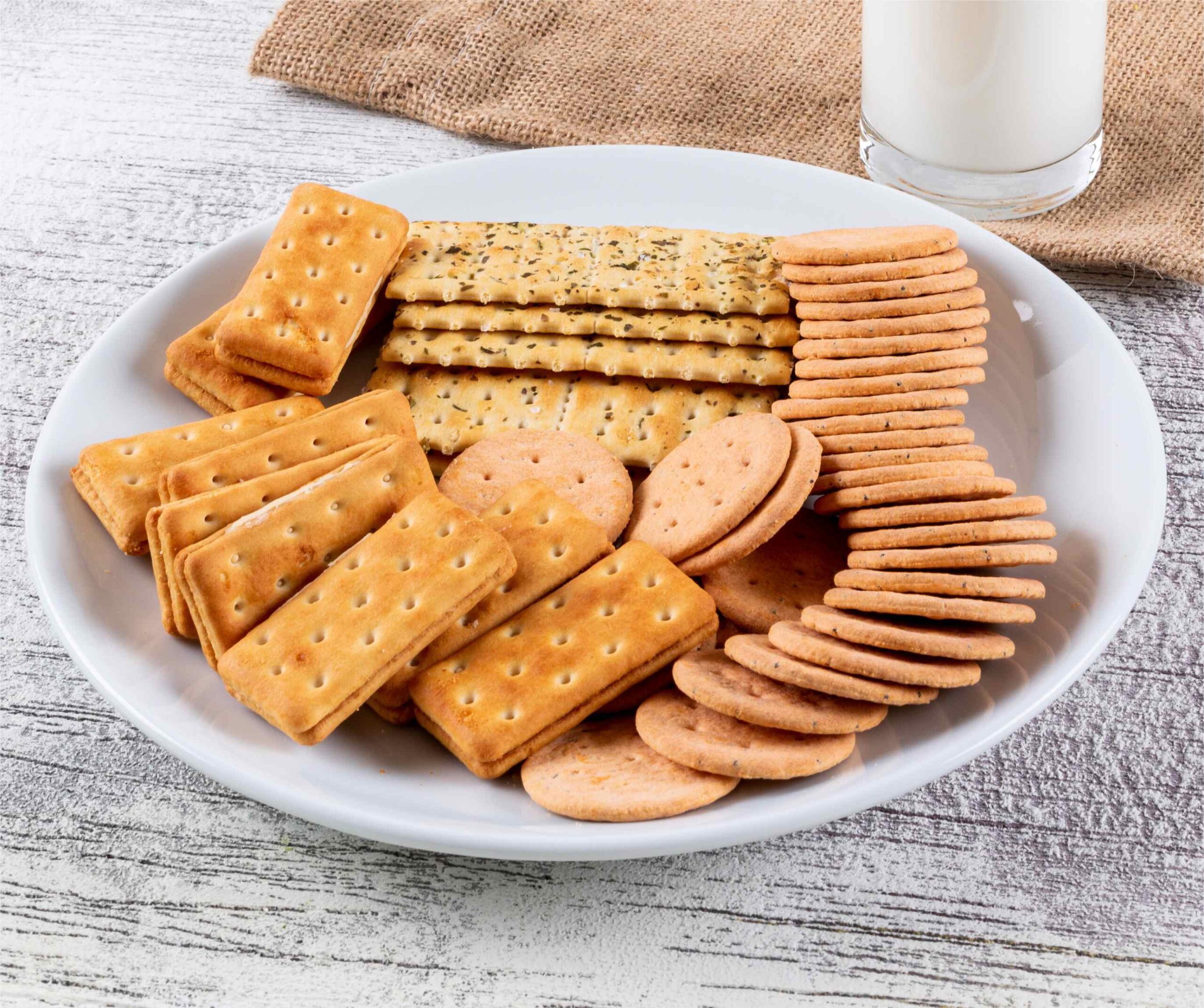 قائمة المواد الأولية لصناعة البسكويت النباتي