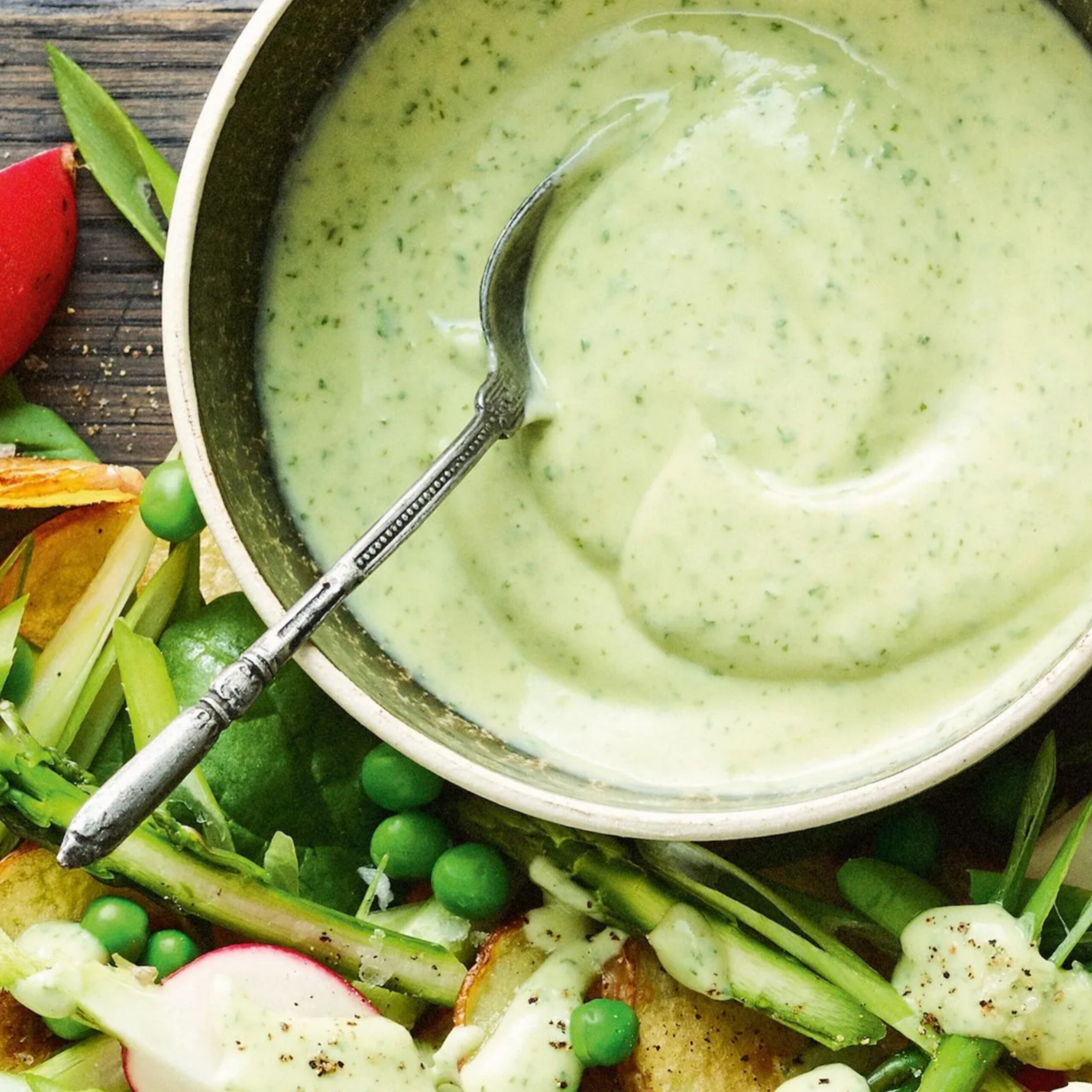 قائمة المواد الأولية لتحضير الصلصات النباتية