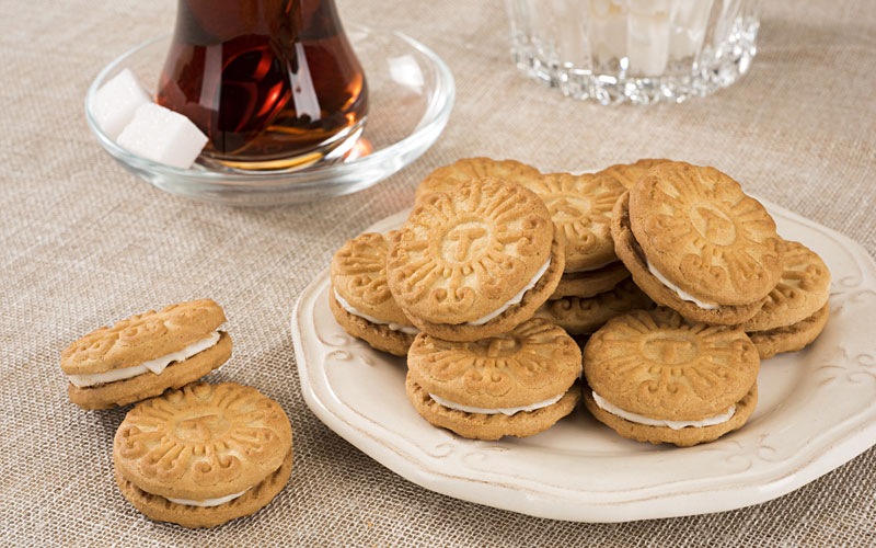 بسكويت إنتاج المصنع التركي