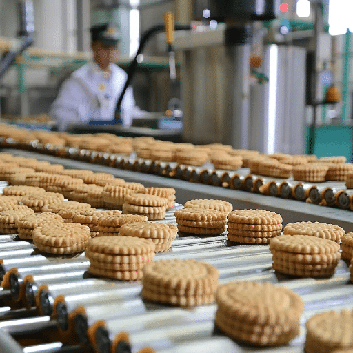 مصنع بسكويت بعلامة خاصة