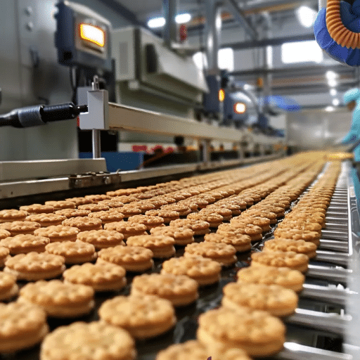 مصنع بسكويت بعلامة خاصة