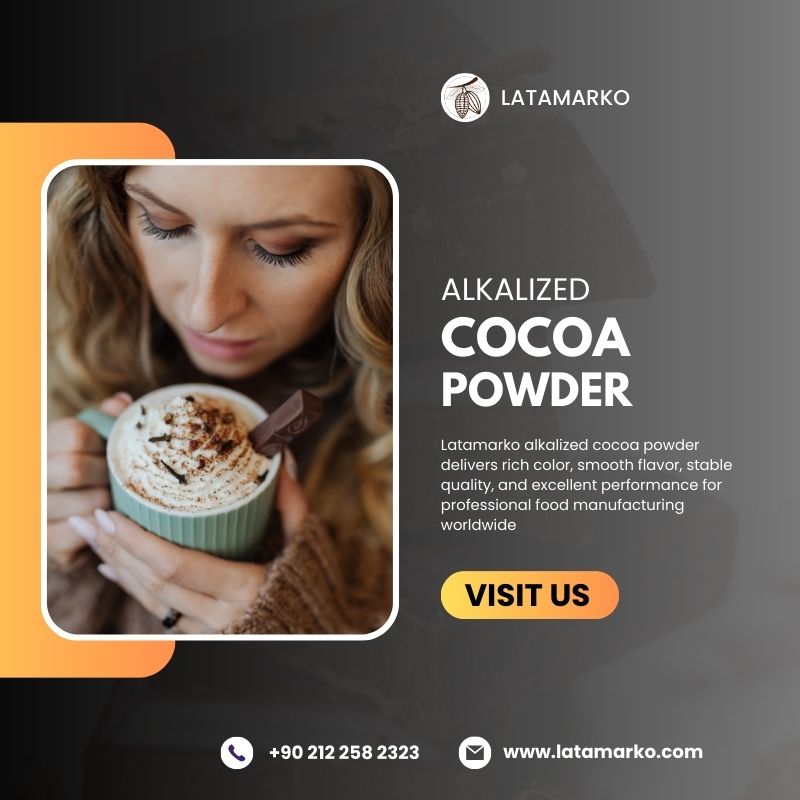 مسحوق الكاكاو الصناعي للمصانع