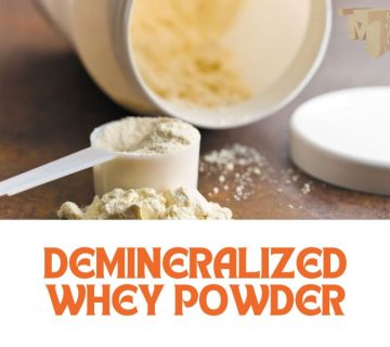 Wholesale sales of demineralized whey powder