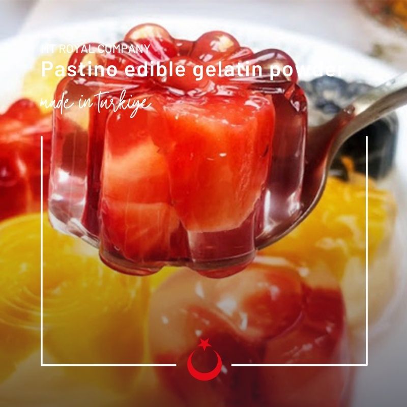 Turkish vegetable gelatin powder