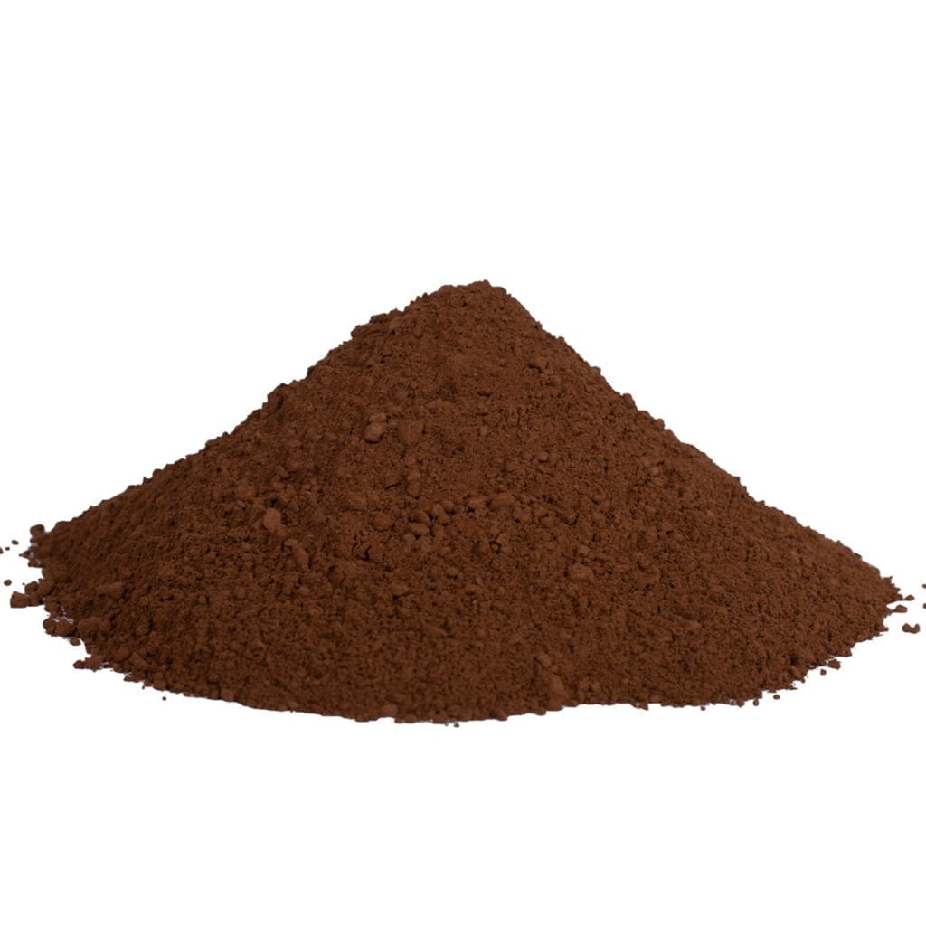 Alkalized cocoa powder flavor profile