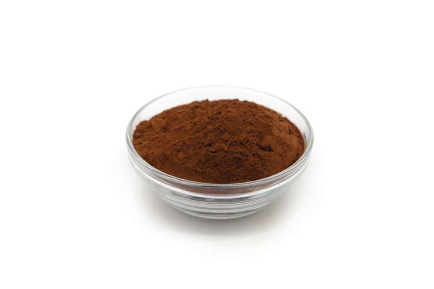 Alkalized cocoa powder storage