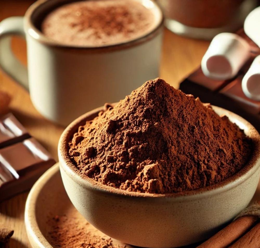 High-quality alkalized cocoa powder