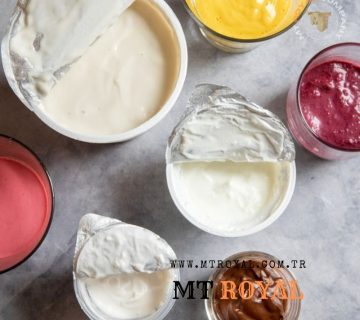 Ingredients for flavored yogurt