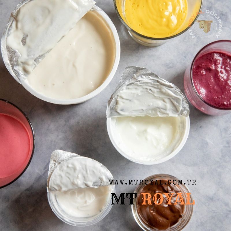 Ingredients for flavored yogurt