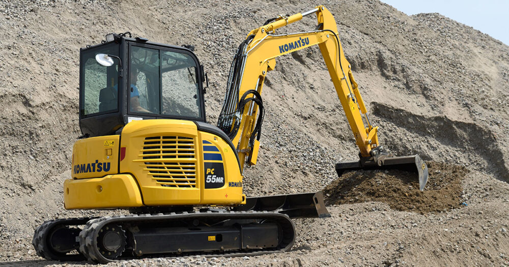 Komatsu Excavator PC55MR-5