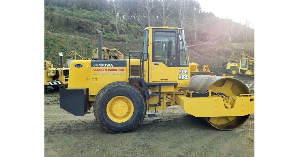 Komatsu JV100DW Double Drum Vibratory Roller