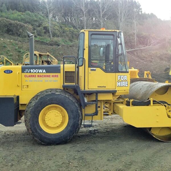 Komatsu JV100DW Double Drum Vibratory Roller