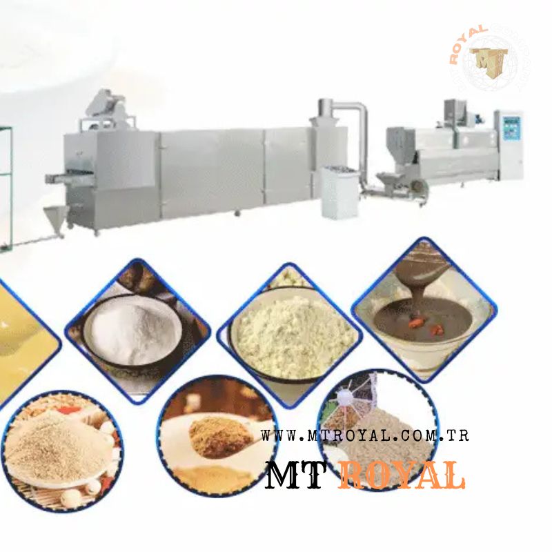 List of materials for baby food production