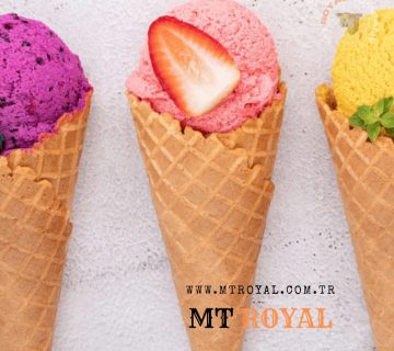 List of raw materials for frozen desserts