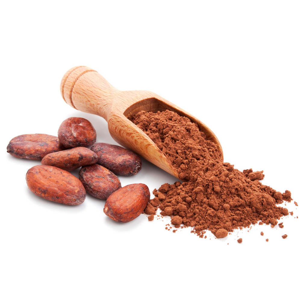 Low-fat alkalized cocoa powder