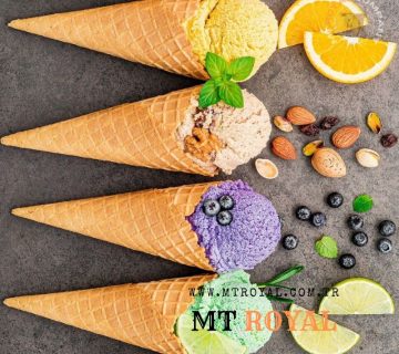 Raw materials for ice cream production