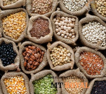 Raw materials for snack foods