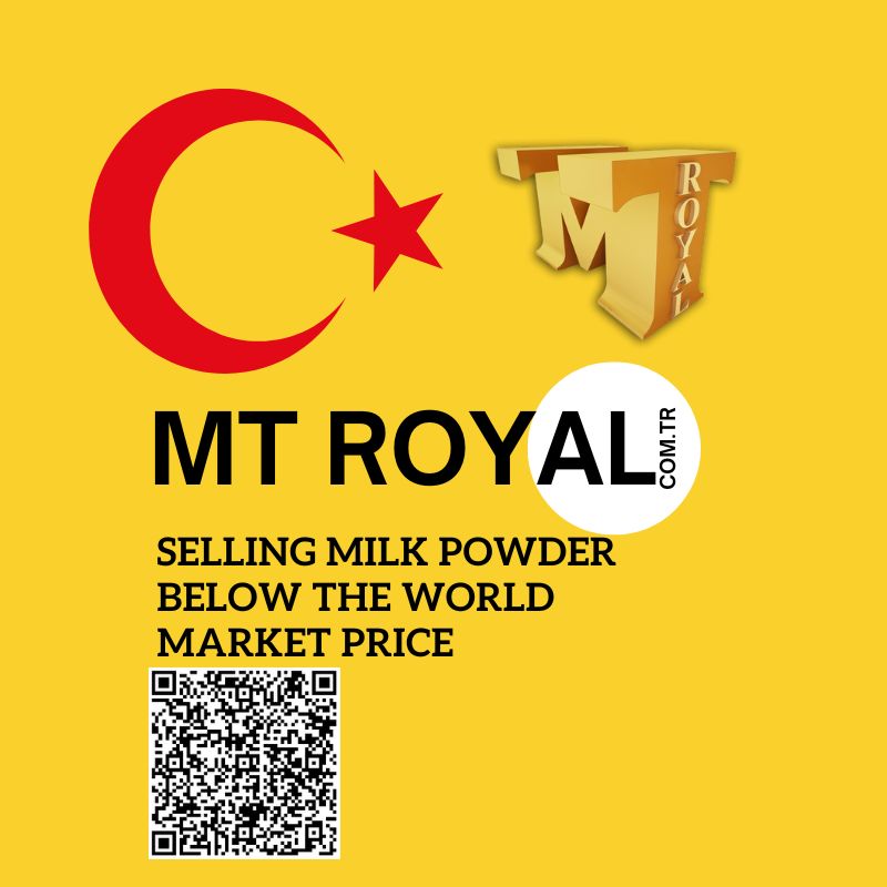 Selling milk powder below the world market price