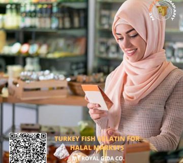 Turkey fish gelatin for halal markets