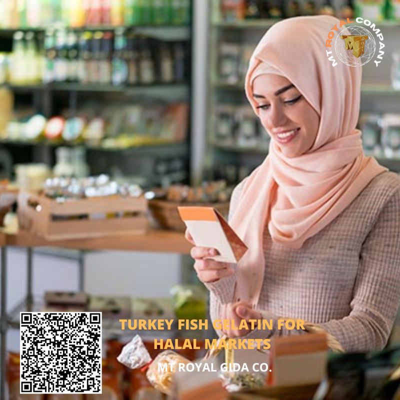 Turkey fish gelatin for halal markets