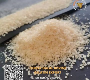 Turkey halal bovine gelatin export