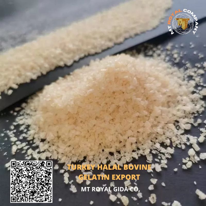 Turkey halal bovine gelatin export