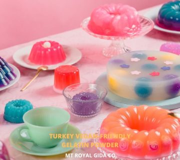 Turkey vegan-friendly gelatin powder