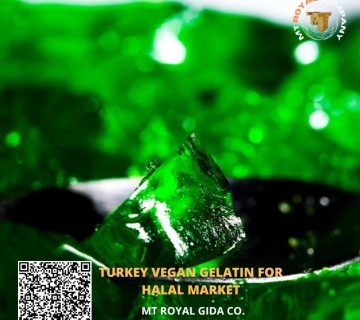 Turkey vegan gelatin for halal market