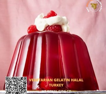 Vegetarian gelatin halal Turkey