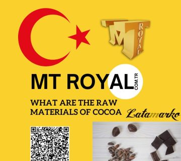 What are the raw materials of cocoa