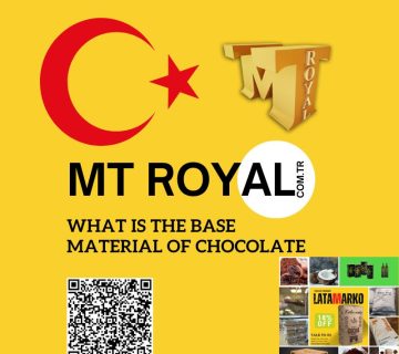 What is the base material of chocolate