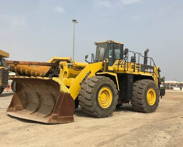 komatsu loader WA600 price