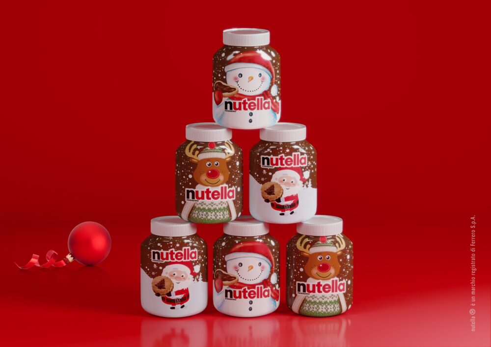 Nutella Holiday Nutella Jars