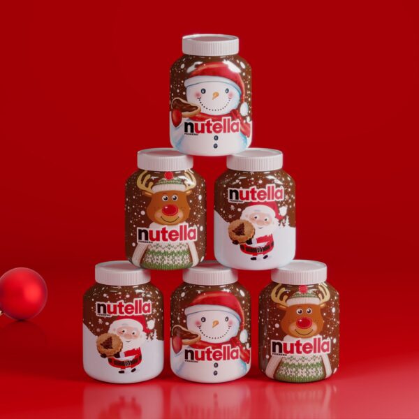 Nutella Holiday Nutella Jars