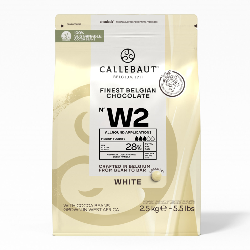 callebaut white chocolate