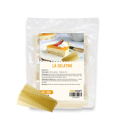 Gelatin Sheets – Silver Grade 160 Bloom