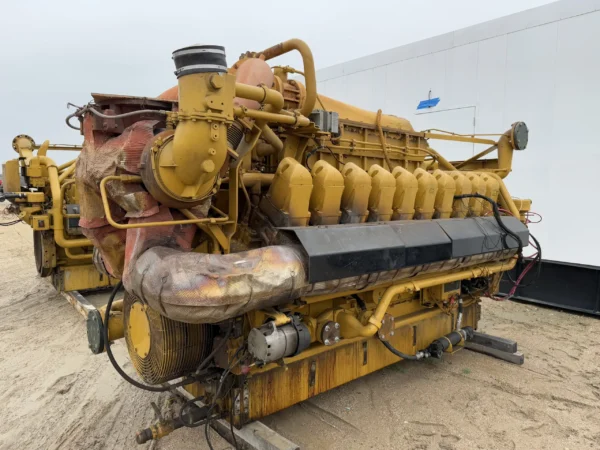 Caterpillar G3520E Gas Generator – 2000 kVA for Sale