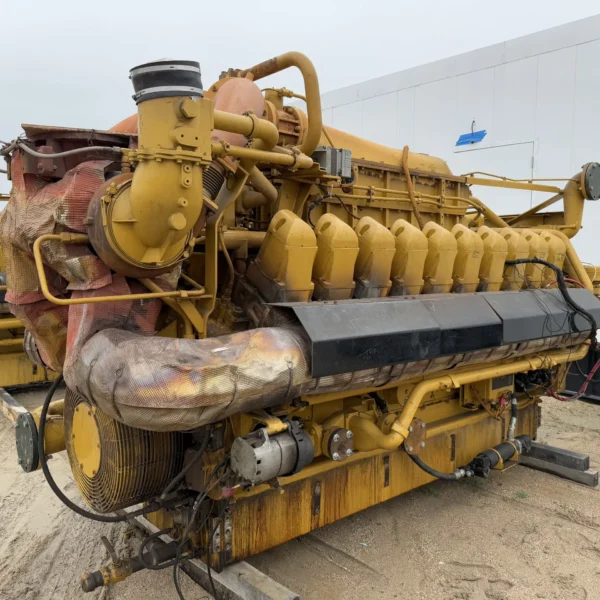 Caterpillar G3520E Gas Generator – 2000 kVA for Sale