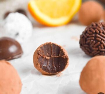 Ingredient List for Truffle Chocolate Production